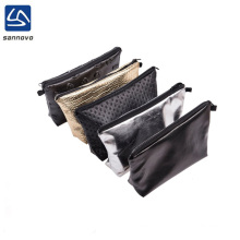 Storage partition cosmetic bag multi-function portable cosmetic case large double custom